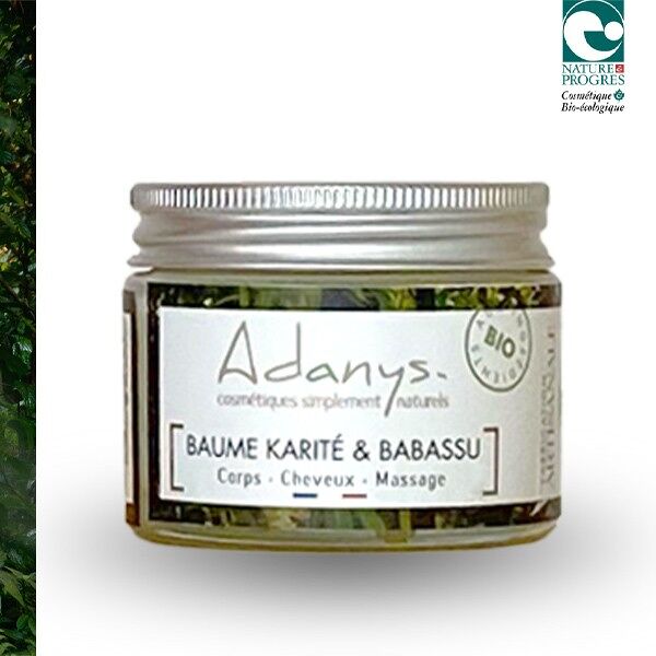 Baume Karité Babassu - Adanys