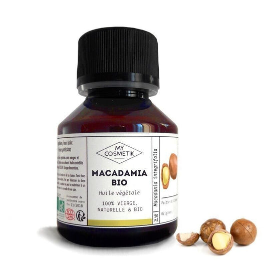 Huile de Macadamia BIO - 50 ml- MyCosmetik