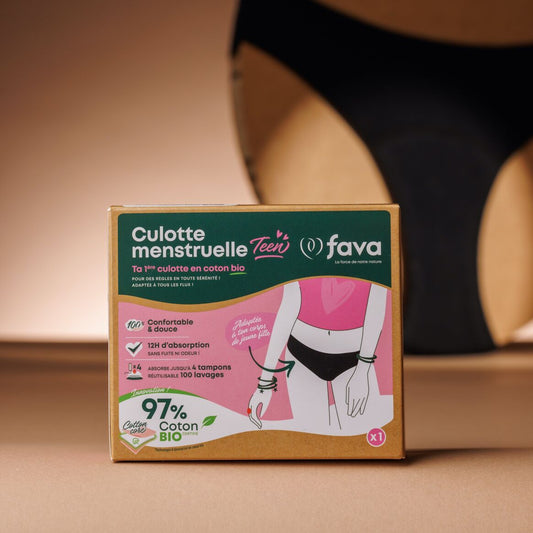 Menstruationshöschen aus Bio-Baumwolle für Teenager – Komfort und Gelassenheit 🌿