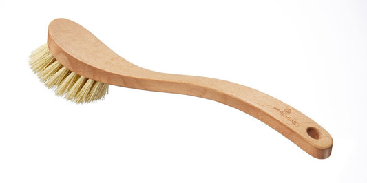 Brosse à vaisselle en bois avec poils végétaux (FSC 100%)