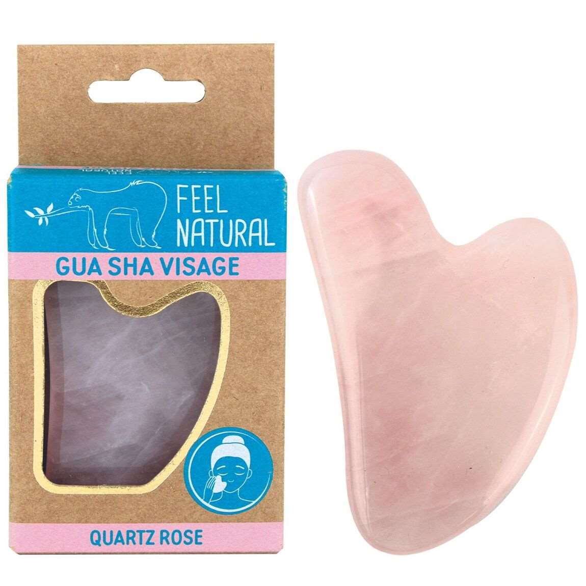 Gua Sha Quartz rose